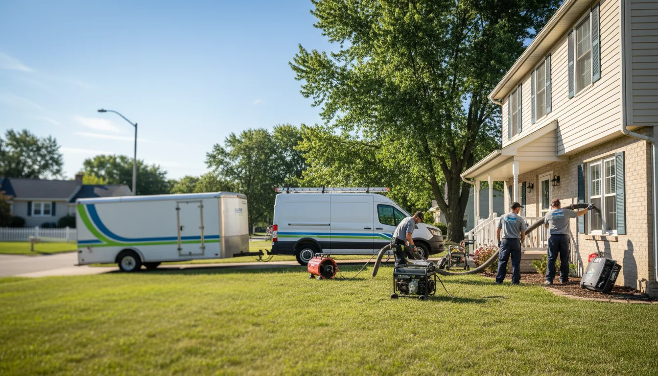 Flooded Basement Restoration And Cleanup With Repair in Milltown, MT near me